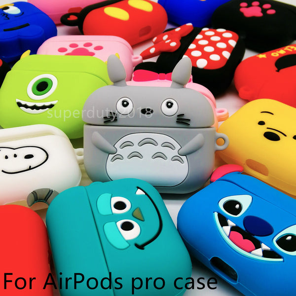 Cute Case For Airpods Pro Case Wireless for apple airpods Pro 3 Case Cover For Air Pods pro Silicone Headphones Case Protective