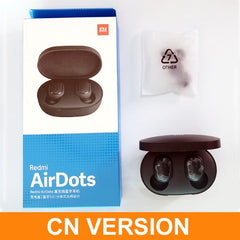 Original Redmi AirDots TWS Wireless Xiaomi Bluetooth Earphone Stereo Bluetooth 5.0 Mini Headset With Mic Earbuds