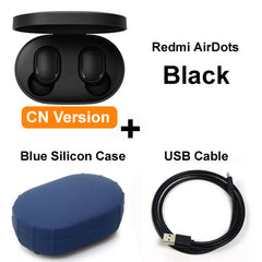 Original Redmi AirDots TWS Wireless Xiaomi Bluetooth Earphone Stereo Bluetooth 5.0 Mini Headset With Mic Earbuds