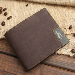 Custom Picture PU Leather Wallet Men's Bifold Custom Inscription Photo Engraved Wallet Thanksgiving Gifts For Him Custom Wallet