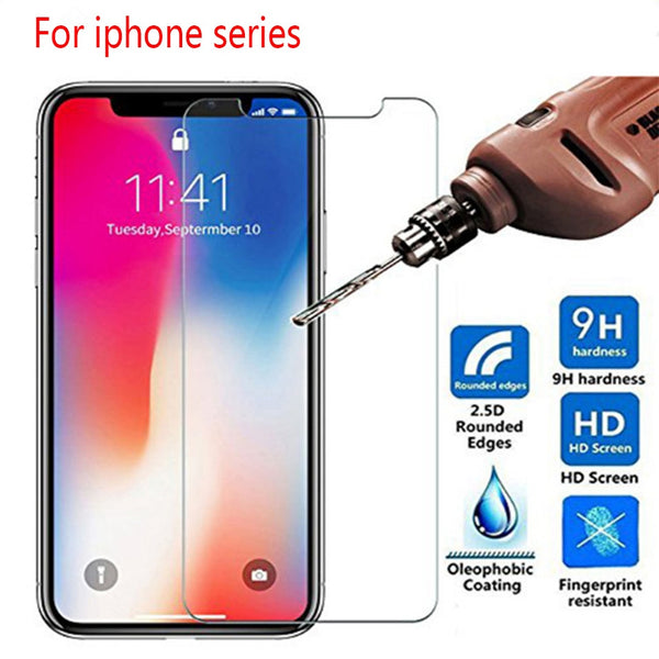 Tempered Glass For iphone X XS 11 Pro Max XR 7 8 Screen Protector SE 2020 protective Glass on iphone 7 8 6s Plus X 11 Pro glass