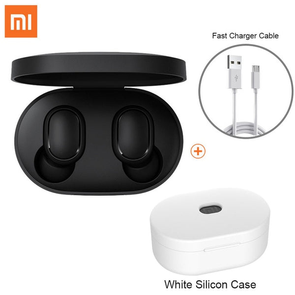 Xiaomi airdots Redmi AirDots Wireless Bluetooth 5.0 Earphone In-Ear stereo bass Earphones With Mic Handsfree Earbuds AI Control