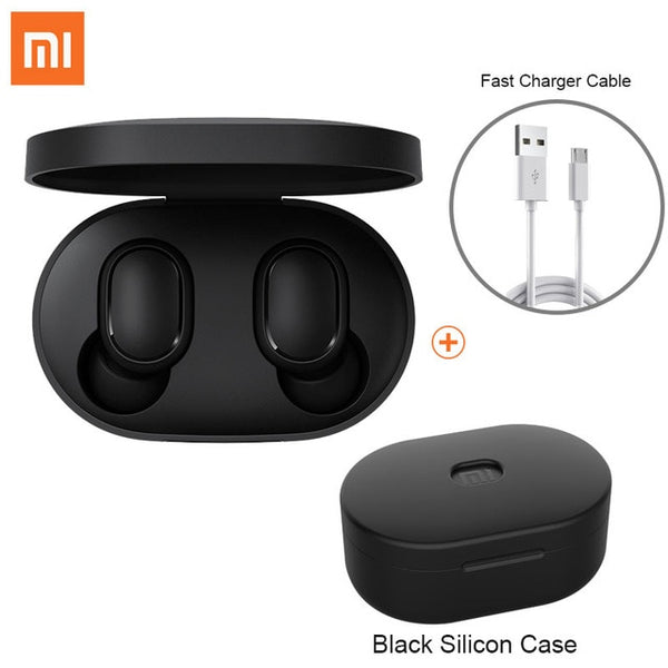 Xiaomi airdots Redmi AirDots Wireless Bluetooth 5.0 Earphone In-Ear stereo bass Earphones With Mic Handsfree Earbuds AI Control