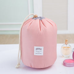 Hot Sale Round Waterproof Makeup Bag Travel Cosmetic bag Organizer Toiletry Makeup Bags For Women Ladies Box Neceser