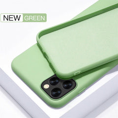 YISHANGOU Case For Apple iPhone 11 Pro Max SE 2 2020 6 S 7 8 Plus X XS MAX XR Cute Candy Color Couples Soft Silione Back Cover