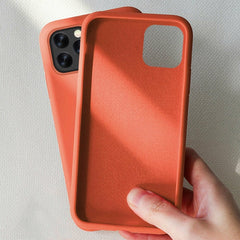 YISHANGOU Case For Apple iPhone 11 Pro Max SE 2 2020 6 S 7 8 Plus X XS MAX XR Cute Candy Color Couples Soft Silione Back Cover