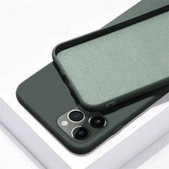 YISHANGOU Case For Apple iPhone 11 Pro Max SE 2 2020 6 S 7 8 Plus X XS MAX XR Cute Candy Color Couples Soft Silione Back Cover