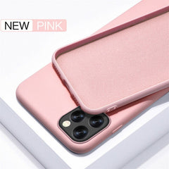 YISHANGOU Case For Apple iPhone 11 Pro Max SE 2 2020 6 S 7 8 Plus X XS MAX XR Cute Candy Color Couples Soft Silione Back Cover
