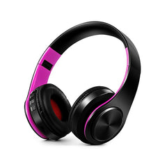 Fones de ouvido estéreo de alta fidelidade bluetooth fone de ouvido música fm e suporte cartão sd com microfone para celular xiaomi iphone sumsamg tablet