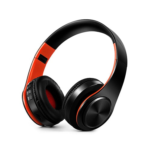 Fones de ouvido estéreo de alta fidelidade bluetooth fone de ouvido música fm e suporte cartão sd com microfone para celular xiaomi iphone sumsamg tablet