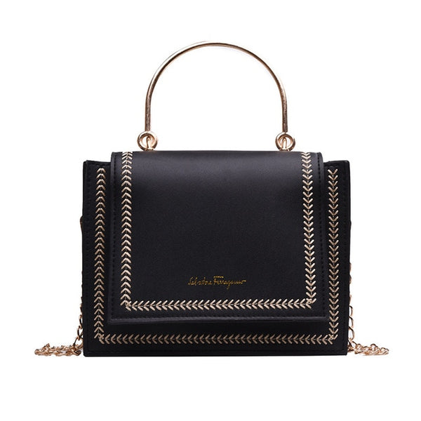 Luxury Handbags Women Bags Designer Shoulder Bag for Women 2020 with Elegant Handle Small Chain Square Bag Tote Bag