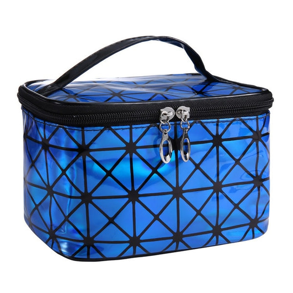 UOSC Multifunktionale Kosmetik Tasche Frauen Leder Reise Make Up Necessaries Organizer Zipper Make-Up Fall Beutel Toiletry Kit Taschen