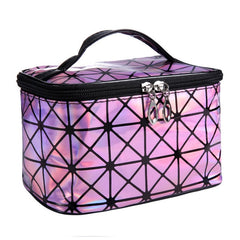 UOSC Multifunktionale Kosmetik Tasche Frauen Leder Reise Make Up Necessaries Organizer Zipper Make-Up Fall Beutel Toiletry Kit Taschen