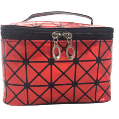 UOSC Multifunktionale Kosmetik Tasche Frauen Leder Reise Make Up Necessaries Organizer Zipper Make-Up Fall Beutel Toiletry Kit Taschen