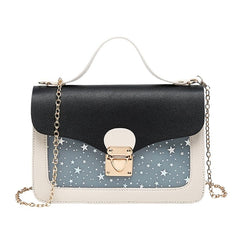 Women Mini Small Square Pack Shoulder Bag Fashion Star Sequin Designer Messenger Shoulder Bag Pouch Wallet Handbags Bag