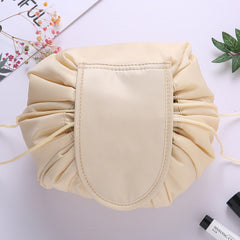 PLEEGA Women Drawstring Travel Cosmetic Bag Makeup Bag Organizer Make Cosmetic Bag Case Storage Pouch Toiletry Beauty Kit Box