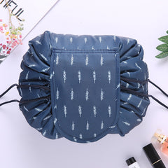 PLEEGA Women Drawstring Travel Cosmetic Bag Makeup Bag Organizer Make Cosmetic Bag Case Storage Pouch Toiletry Beauty Kit Box