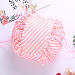 PLEEGA Women Drawstring Travel Cosmetic Bag Makeup Bag Organizer Make Cosmetic Bag Case Storage Pouch Toiletry Beauty Kit Box