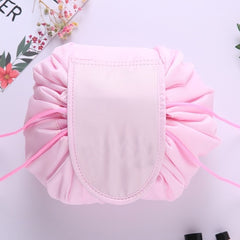 PLEEGA Women Drawstring Travel Cosmetic Bag Makeup Bag Organizer Make Cosmetic Bag Case Storage Pouch Toiletry Beauty Kit Box