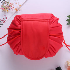 PLEEGA Women Drawstring Travel Cosmetic Bag Makeup Bag Organizer Make Cosmetic Bag Case Storage Pouch Toiletry Beauty Kit Box