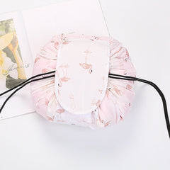 PLEEGA Women Drawstring Travel Cosmetic Bag Makeup Bag Organizer Make Cosmetic Bag Case Storage Pouch Toiletry Beauty Kit Box