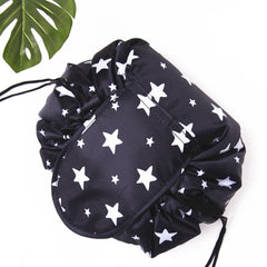 PLEEGA Women Drawstring Travel Cosmetic Bag Makeup Bag Organizer Make Cosmetic Bag Case Storage Pouch Toiletry Beauty Kit Box