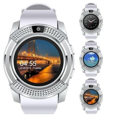 GEJIAN Men Smart Watch Bluetooth touch Screen Android Fashion Sports Men and Women Smartwatch With Camera SIM card slot Watch