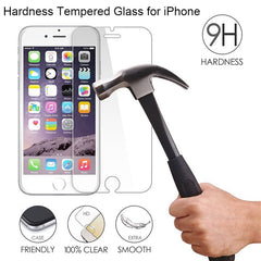 Pantalla de Cristal protector para iPhone X 5 5S SE 4 4S de vidrio templado para iPhone 11 Pro 8 6 6s más claro de vidrio duro en iPhone 7 Plus