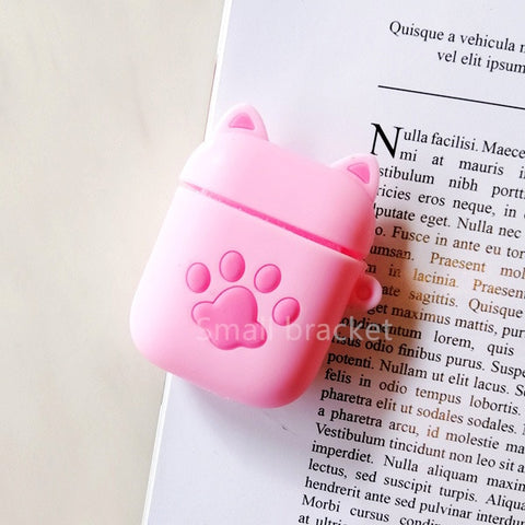 For Airpods Case Silicone Stitch Cartoon Cover for Apple Air pods Cute Earphone Case 3D Headphone case for Earpods Accessories