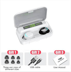 TWS Bluetooth 5.0 Earphones 2200mAh Charging Box Wireless Headphone 9D Stereo Sports Waterproof Earbuds Headsets With Microphone