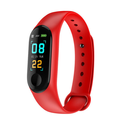 Reloj Digital para hombres o mujeres, reloj inteligente, pulso, presión arterial, Monitor de LEEP, podómetro, conexión Bluetooth, pulsera/Correa inteligente