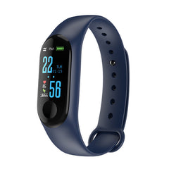 Reloj Digital para hombres o mujeres, reloj inteligente, pulso, presión arterial, Monitor de LEEP, podómetro, conexión Bluetooth, pulsera/Correa inteligente