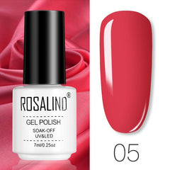 ROSALIND Gel Polish Set All For Manicure Semi Permanent Vernis top coat UV LED Gel Varnish Soak Off Nail Art Gel Nail Polish