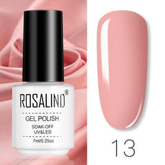 ROSALIND Gel Polish Set All For Manicure Semi Permanent Vernis top coat UV LED Gel Varnish Soak Off Nail Art Gel Nail Polish
