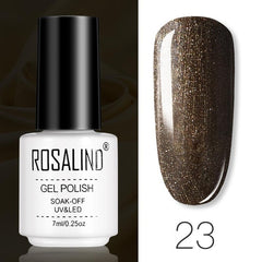 ROSALIND Gel Polish Set All For Manicure Semi Permanent Vernis top coat UV LED Gel Varnish Soak Off Nail Art Gel Nail Polish
