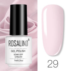 ROSALIND Gel Polish Set All For Manicure Semi Permanent Vernis top coat UV LED Gel Varnish Soak Off Nail Art Gel Nail Polish