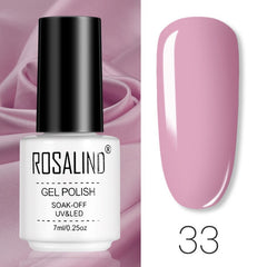 ROSALIND Gel Polish Set All For Manicure Semi Permanent Vernis top coat UV LED Gel Varnish Soak Off Nail Art Gel Nail Polish