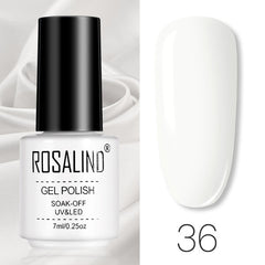 ROSALIND Gel Polish Set All For Manicure Semi Permanent Vernis top coat UV LED Gel Varnish Soak Off Nail Art Gel Nail Polish