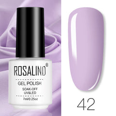 ROSALIND Gel Polish Set All For Manicure Semi Permanent Vernis top coat UV LED Gel Varnish Soak Off Nail Art Gel Nail Polish