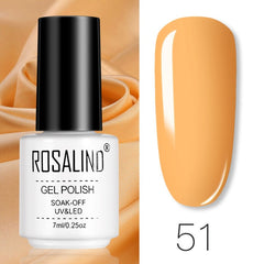 ROSALIND Gel Polish Set All For Manicure Semi Permanent Vernis top coat UV LED Gel Varnish Soak Off Nail Art Gel Nail Polish
