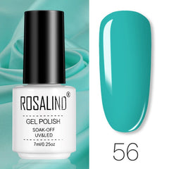 ROSALIND Gel Polish Set All For Manicure Semi Permanent Vernis top coat UV LED Gel Varnish Soak Off Nail Art Gel Nail Polish