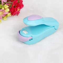 Portable household mini sealing machine food plastic bag Travel hand pressure sealing machine pulse sealing sealing package