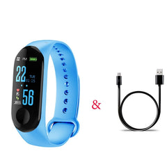 M3Pro Smart Watch Sport Smart Band Blood Pressure Monitor Smart Wristband Smartwatch Bracelet M3Plus Wristband for Men Women