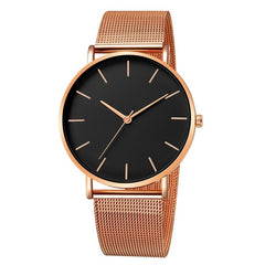Women Watch Rose Gold Montre Femme 2019 Women's Mesh Belt ultra-thin Fashion relojes para mujer Luxury Wrist Watches reloj mujer